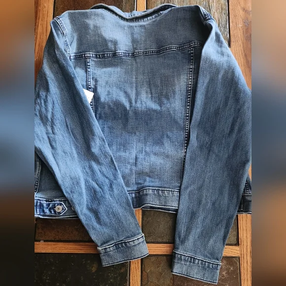 ๐๏ธ Lucky Brand Denim Jacket Size XL - Picture 4 of 15